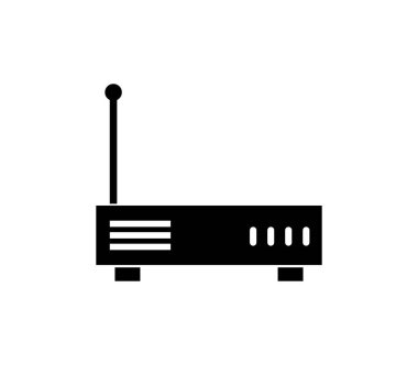 Beyaz arka plan üzerinde yönlendirici simgesi. Vektör çizim. 