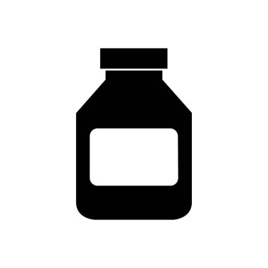 Kavanoz vektör düz simgesi