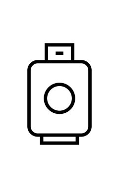 gaz silindiri simgesi, vektör basit tasarım