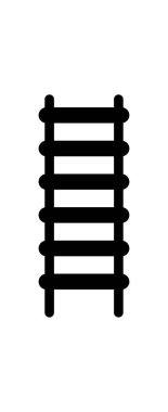 merdiven simgesi çizimi