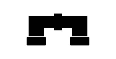 Beyaz arkaplanda boru düz simgesi, vektör illüstrasyonu