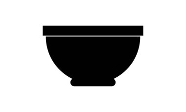 Kase ince çizgi simgesi, vektör illüstrasyonu