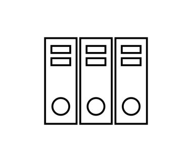 bağlayıcı simgesi, vektör basit tasarımı