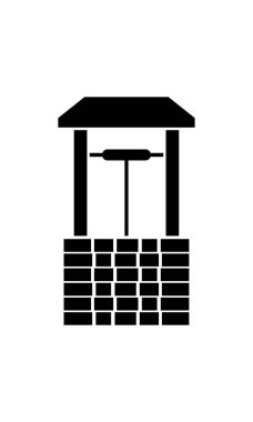 Wellspring Web simgesi vektör illüstrasyonu