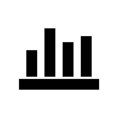 grafik ikonu vektör illüstrasyonu