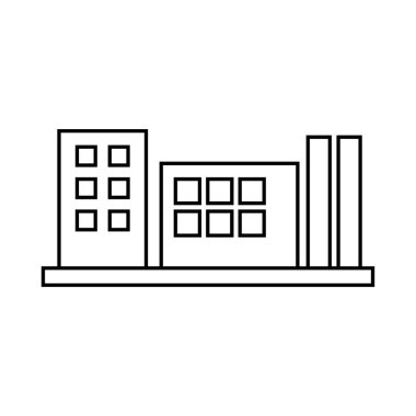 inşa etmenin çizgi sanat vektör tasarımı