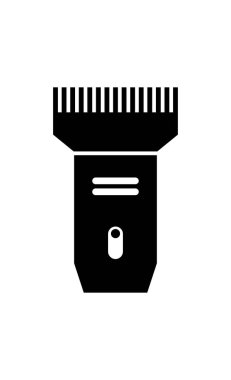  traş makinesi simgesi vektör çizimi