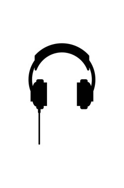 kulaklıklar vektör resimleme tasarımı