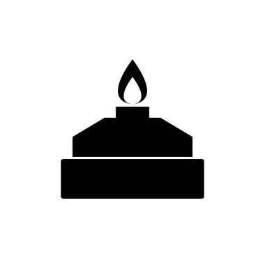 mum vektörü ince çizgi simgesi 