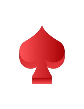 Poker logosu tasarım şablonu element vektörü