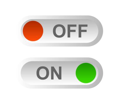 düğmeleri aç ve kapat