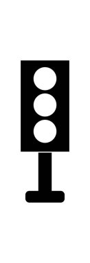 Stadyum ışığı simgesi, vektör basit tasarım