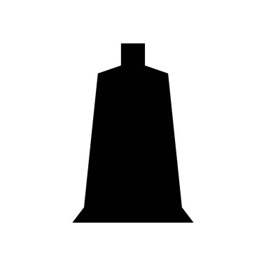 diş macunu simgesi vektör tasarım şablonu