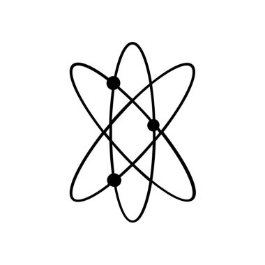 Molekül logo vektör illüstrasyon tasarımı