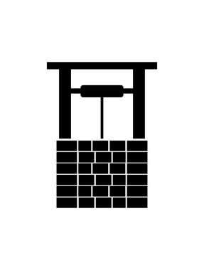 Wellspring Web simgesi vektör illüstrasyonu