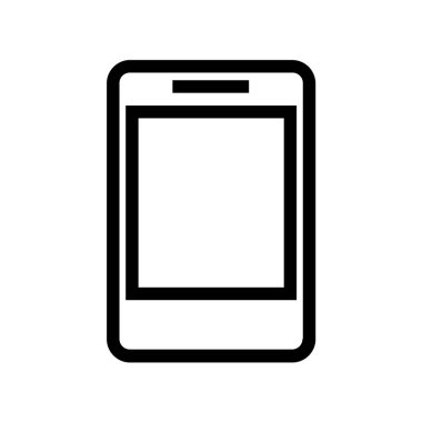 akıllı telefon simgesi vektör illüstrasyonu