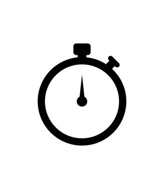 Kronometre vektör illüstrasyonu modern simge