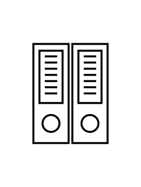 bağlayıcı simgesi, vektör basit tasarımı