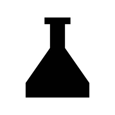 laboratuvar cam kutsal kişilerin resmi, vektör çizim