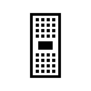 Ofis oluşturma simgesinin vektör illüstrasyonu