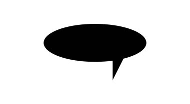 kabarcık konuşma vektörü çizim şablonu