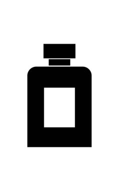 şişe simgesi vektör illüstrasyonu