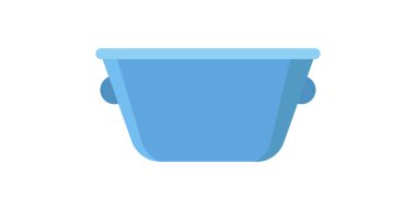 Havza, vektör illüstrasyonu basit tasarım 