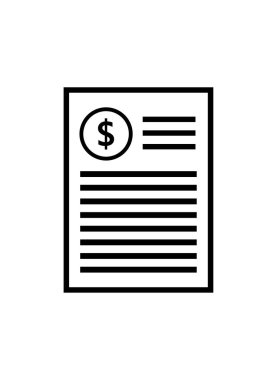 gaga simgesi düz stil, vektör illüstrasyonu 