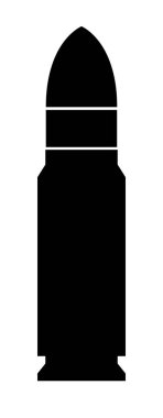 Vektör illüstrasyonu, kurşun simgesi arkaplanı