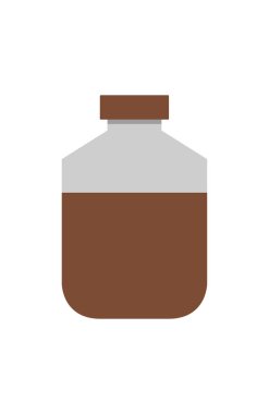 Çikolata kavanozu, vektör illüstrasyonu basit tasarım 