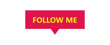 Beni takip et web düğmesi