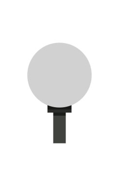 Golf simgesi logo tasarım şablonu