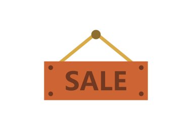 Modern b 'nin vektör illüstrasyonu satış simgesinden yoksun