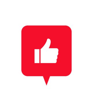 Başparmağınızı vektör çizimi gibi kaldırın