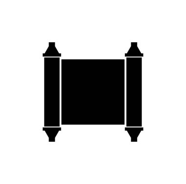 kaydırma simgesi, vektör illüstrasyonu basit tasarım 