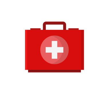 Düz biçimli tıbbi durum simgesi, vektör illüstrasyonu