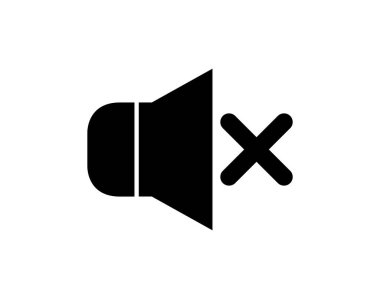 ses hacmi vektör illüstrasyonu yok