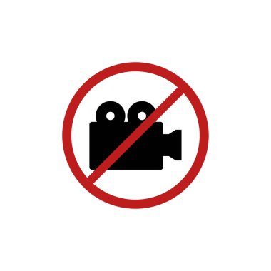  Video kamera vektör illüstrasyonu yok