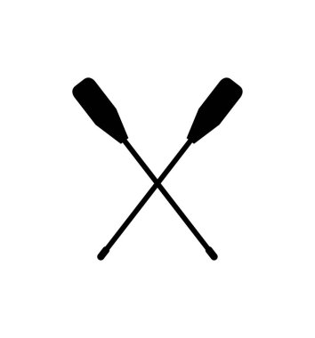 küreklerin vektör izole simgesi