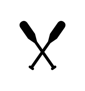 küreklerin vektör izole simgesi