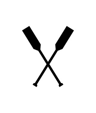 küreklerin vektör izole simgesi