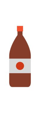 soya sosu şişesi ağ simgesi 