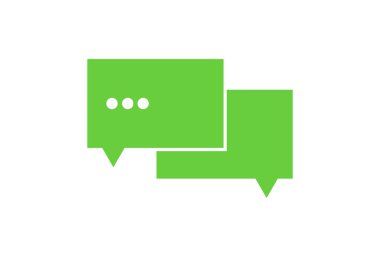 Konuşma baloncukları ikon vektör çizimi