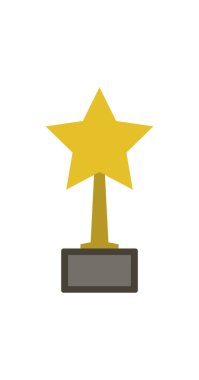 ödül vektör resimleme renk simgesi 