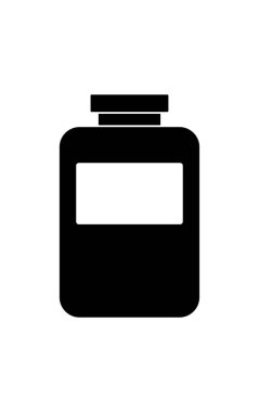  Çilek reçeli kavanozu izole edilmiş ikon vektör illüstrasyon tasarımı