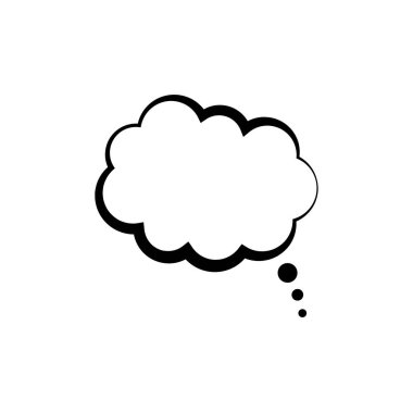 Beyaz arkaplanda gösterilen baloncuk simgesi 