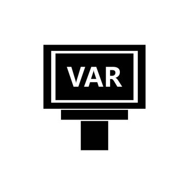 Var vektör sembolü düz simge