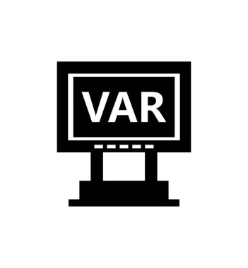 Var vektör sembolü düz simge