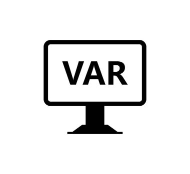 Var vektör sembolü düz simge