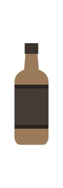  Sirke şişesi ikonu vektör illüstrasyonu